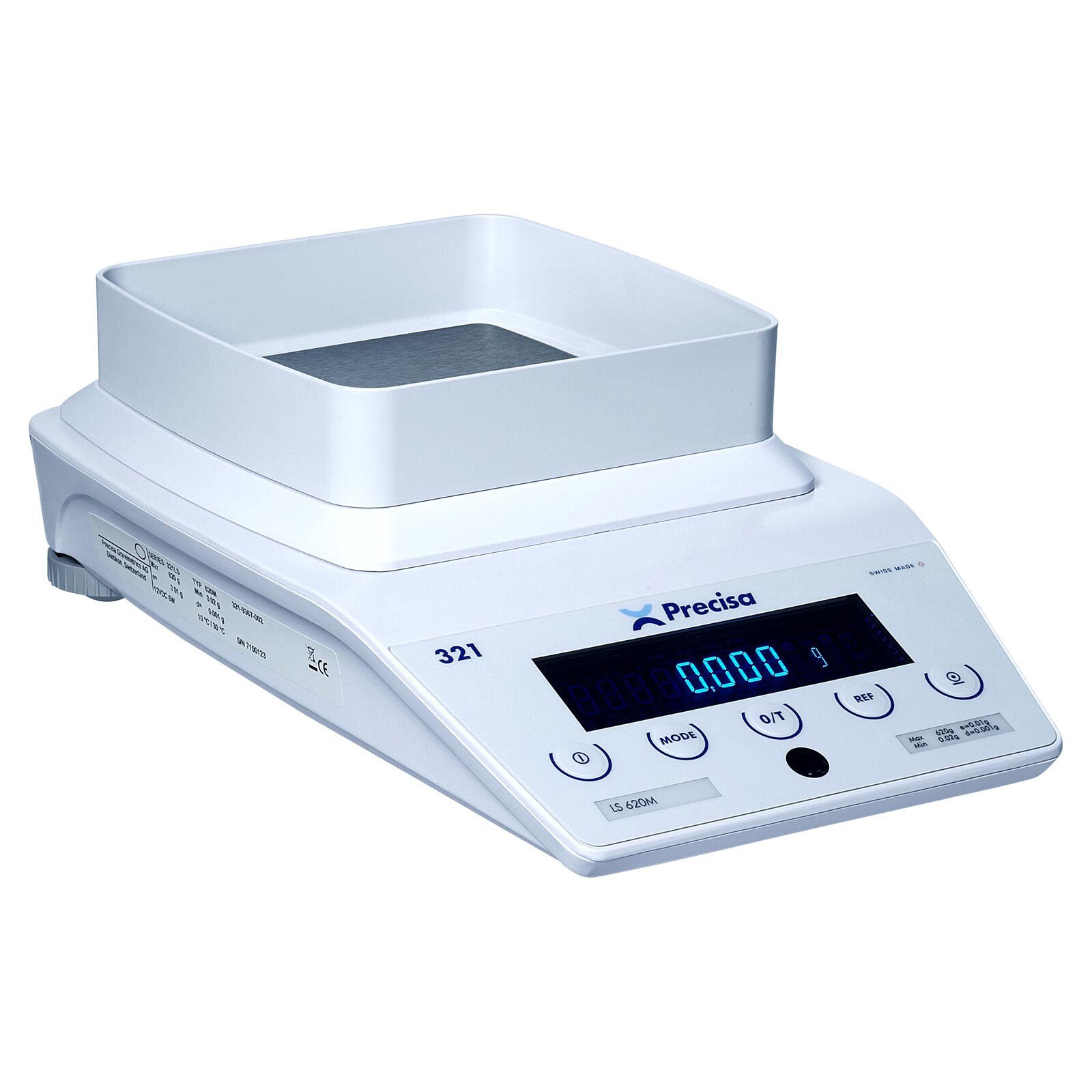 Precisa LS 620M SCS Yarı Analitik Terazi 620g/0,001g